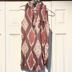 About A Girl • Patterned Tunic